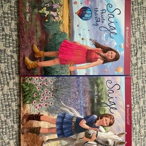 American Girl , Saige books 1&2